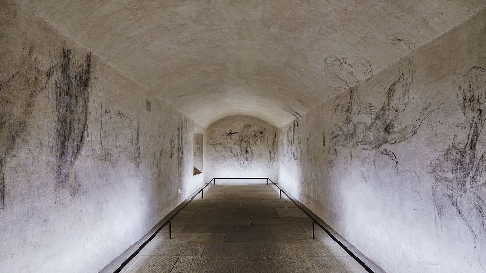 Des croquis potentiels réalisés par Michel-Ange dans la salle secrète de la chapelle de Florence seront ouverts au public