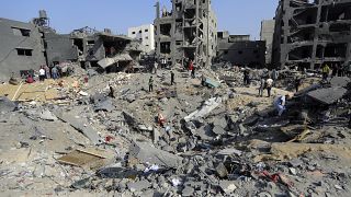 Джебалия после израильских ударов по сектору Газа