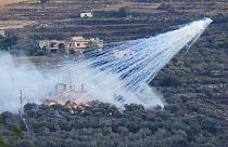 Izrael fehér foszfor tartalmú lőszert vet be civilek ellen Gázában és Dél-Libanonban az Amnesty International és a Human Rights Watch szerint - képünk illusztráció