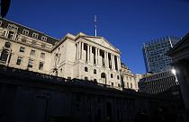 La Banque d'Angleterre à Londres, jeudi 15 décembre 2022.