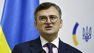 Le chef de la diplomatie ukrainienne Dmytro Kuleba 