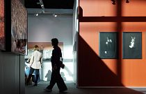 Inside the Paris Photo show.