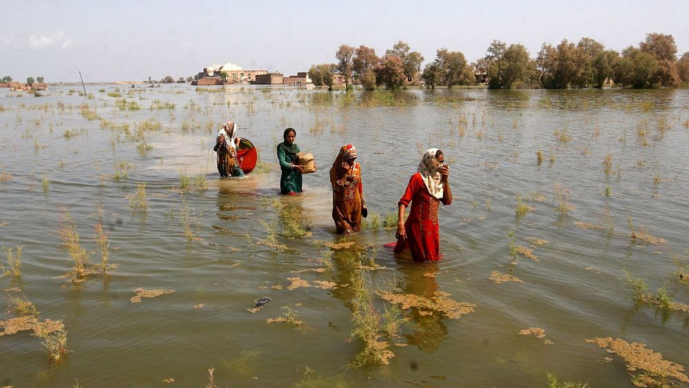 Наводненията в Пакистан миналата година убиха най малко 1700 души унищожиха