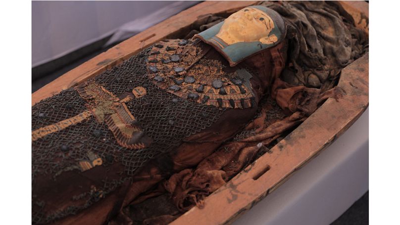 نسخه کتاب مردگان در کنار یکی از مومیایی‌های تازه‌کشف شده در مصر پیدا شده است