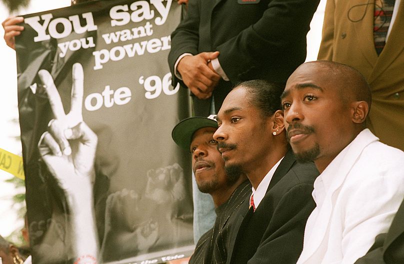 Tupac Shakur in 1996