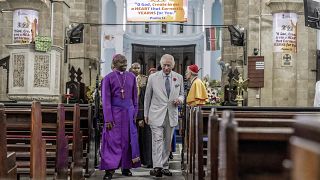 Dernière journée de la visite d'Etat du roi Charles III et de la reine Camilla au Kenya 