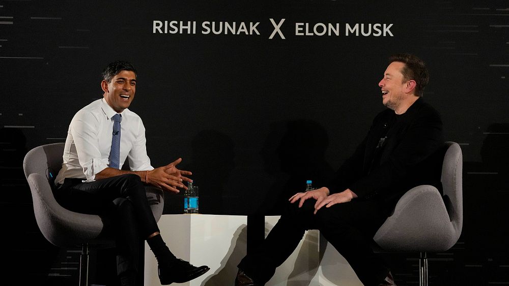 Elon Musk and Rishi Sunak discuss ‘disruptive force’ of AI at UK summit thumbnail