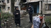 إجلاء السكان من مدينة أفدييفكا-أرشيف