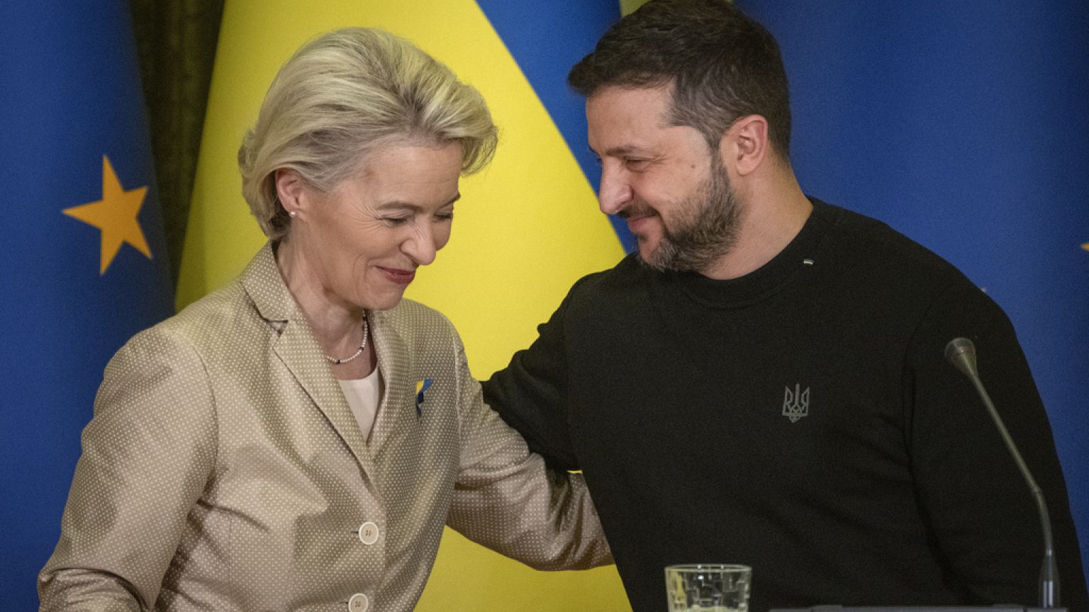 Von der Leyen en Kiev para hablar de integración, sanciones y asistencia a  Ucrania | Euronews