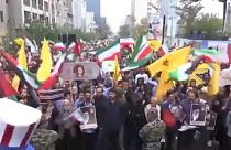 Tüntetés Teheránban