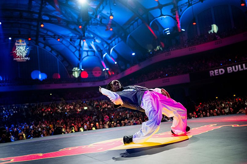 Hip-hop dancer Gio of the Netherlands finished a very close second at the Red Bull Dance Your Style World Final
