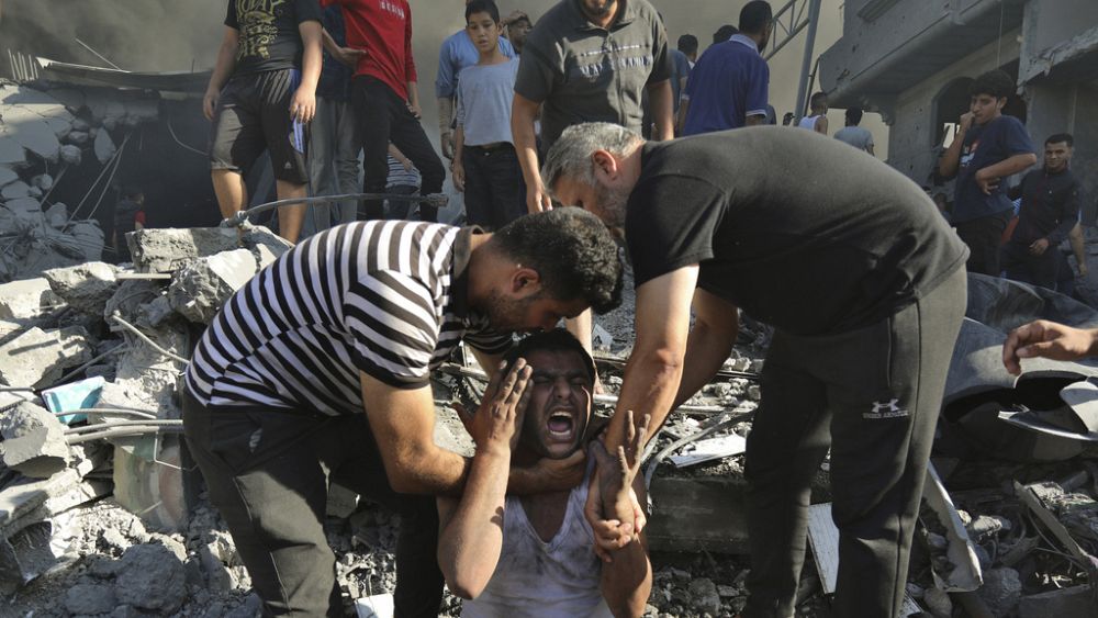 Israel-Hamas war: Warplanes strike Gaza refugee camp as Israel rejects US push for fighting pause