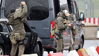 عملیات نیروهای ویژه پلیس آلمان در فرودگاه هامبورگ