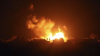 Izraeli légicsapások Gázában
