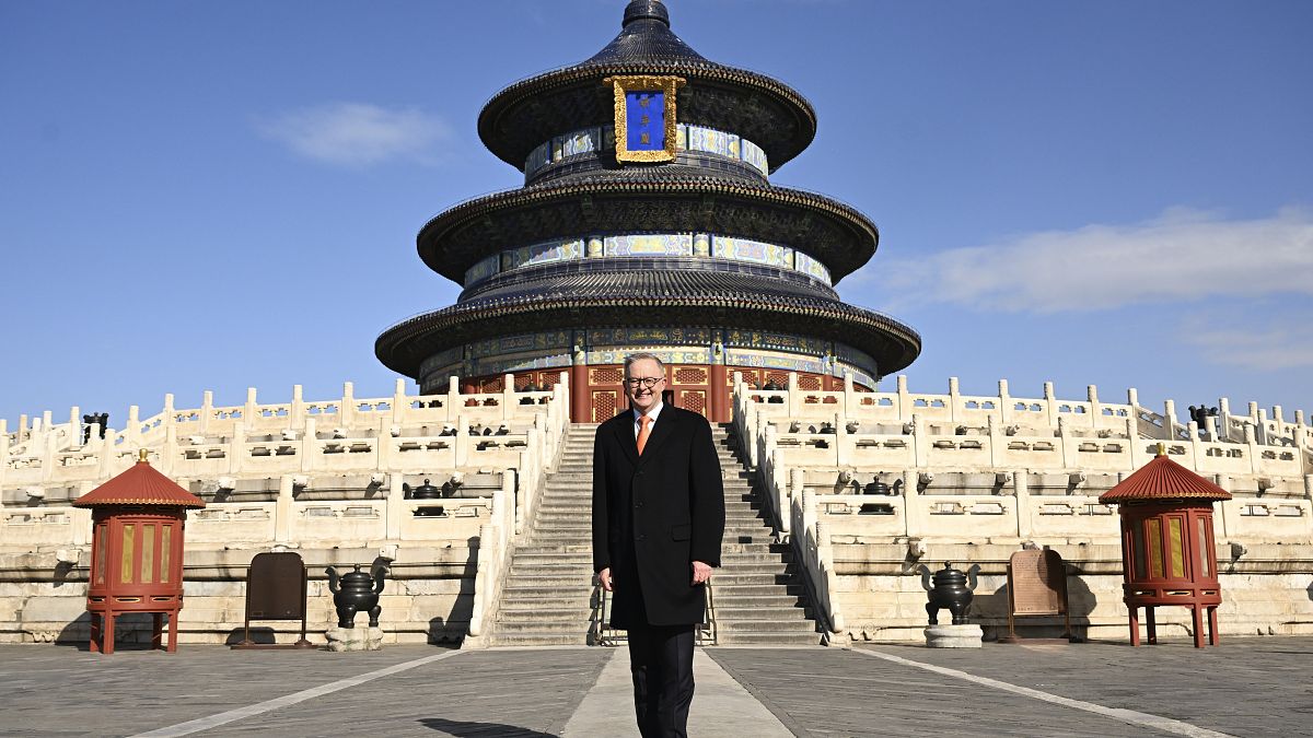  رئيس الوزراء الأسترالي أنتوني ألبانيزي - بكين