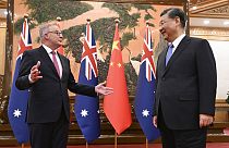 El primer ministro de Australia, Anthony Albanese, se reúne con el presidente chino, Xi Jinping
