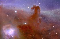 O aglomerado de galáxias de Perseu, captado pelo telescópio Euclid da ESA.