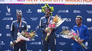 NYC Marathon: Ethiopia's Tola sets record; Kenyan Obiri wins women's race