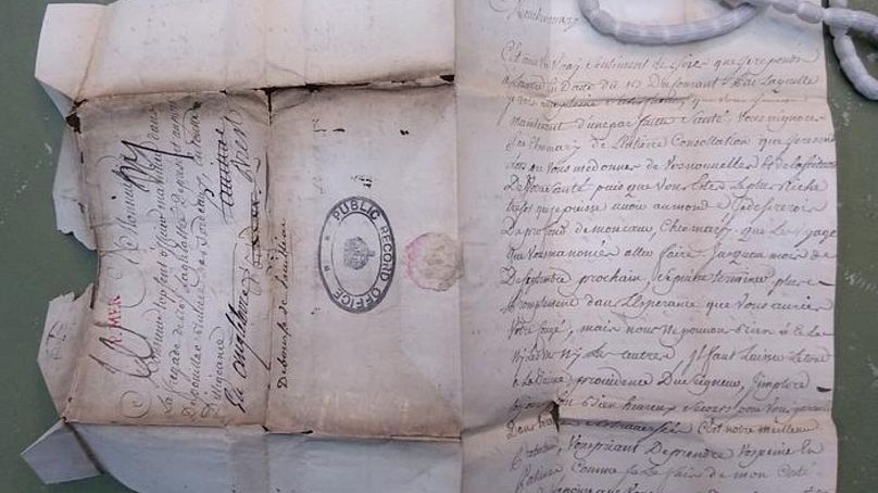 نامه به ملوانان فرانسوی در قرن هجدهم