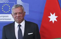 Rei Abdullah II da Jordânia pressiona UE para um cessar-fogo em Gaza