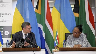 Ukrainian Foreign Minister in South Africa