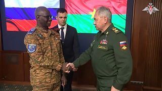 Burkina Faso, Russia discuss military cooperation