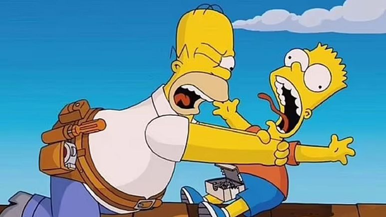USA TAKES ITS EXTREME CENSORSHIP TO NEW RIDICULOUS LEVEL: Homer Simpson no longer allowed to strangle Bart 🤡