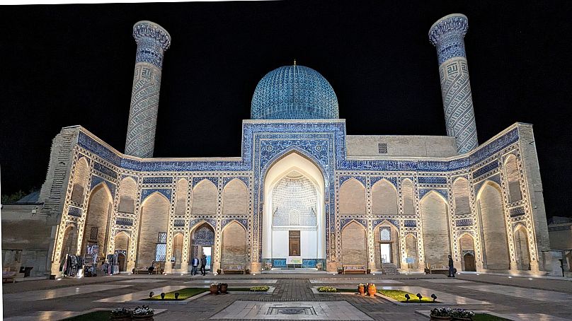 Amir Temur Mausoleum Gur-i Amir Complex.