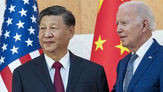 الرئيس الأميركي جو بايدن والرئيس الصيني شي جينبينغ