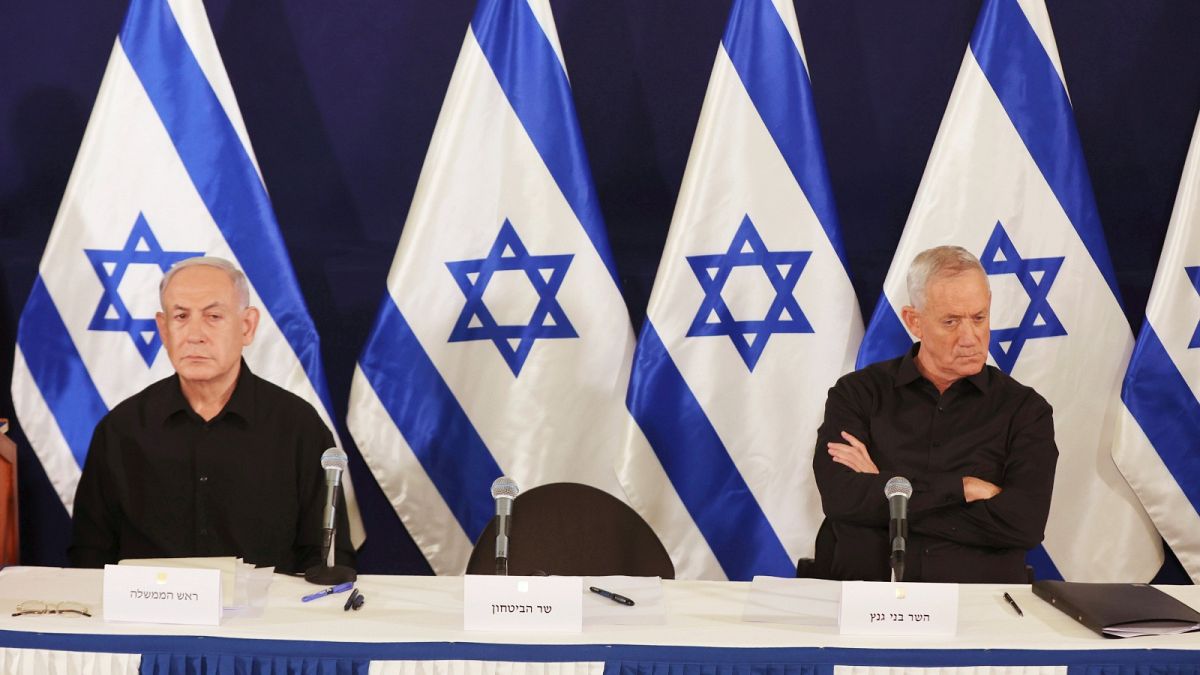 وزير الدفاع الإسرائيلي يوآف غالانت ورئيس الوزراء بنيامين نتنياهو