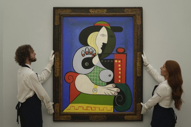 "Donna con orologio" di Pablo Picasso, battuto all'asta per oltre 130 milioni di euro
