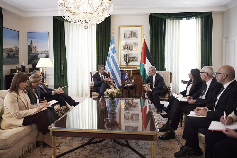Συνάντηση πρωθυπουργών Ελλάδας και Παλαιστινιακής Αρχής στο Παρίσι