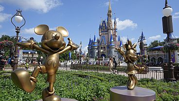 The Cinderella Castle is seen at the Magic Kingdom at Walt Disney World, July 14, 2023, in Lake Buena Vista, Fla.