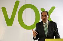 Alejo Vidal-Quadras durante la presentación de Vox.