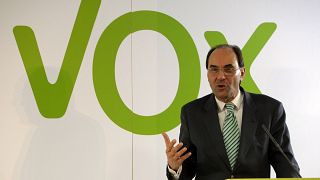 Alejo Vidal-Quadras durante la presentación de Vox.
