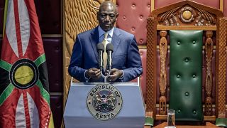 Kenyan president defends his government's tough economic measures