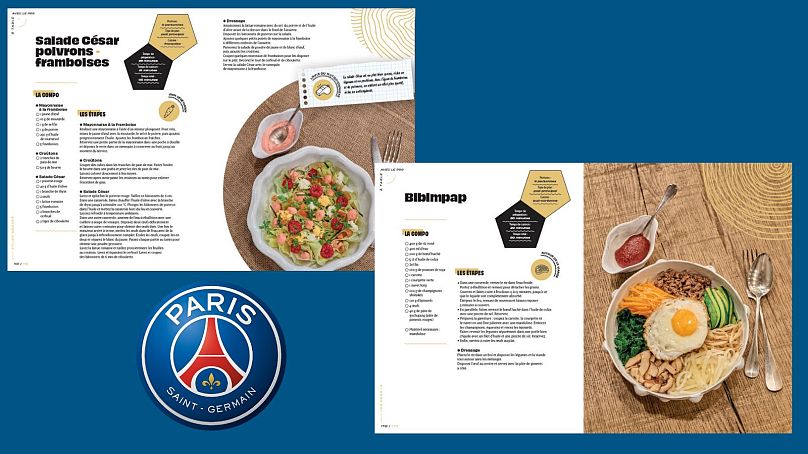 Michelin star chef releases cookbook inspired by PSG players