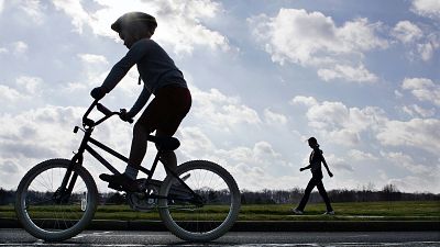 Cycling and walking are two activities that can replace sitting to improve health.