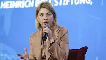 Olga Stefanishina, vice primera ministra de Ucrania.
