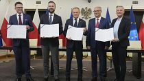 Лидеры польской оппозиции подписали коалиционное соглашение