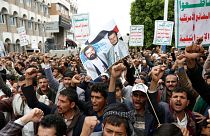 Houthi supporters 
