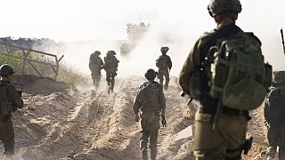 Ισραηλινά στρατεύματα στη Γάζα