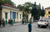 Ho Chi Minh Şehri Halk Mahkemesi ana girişi
