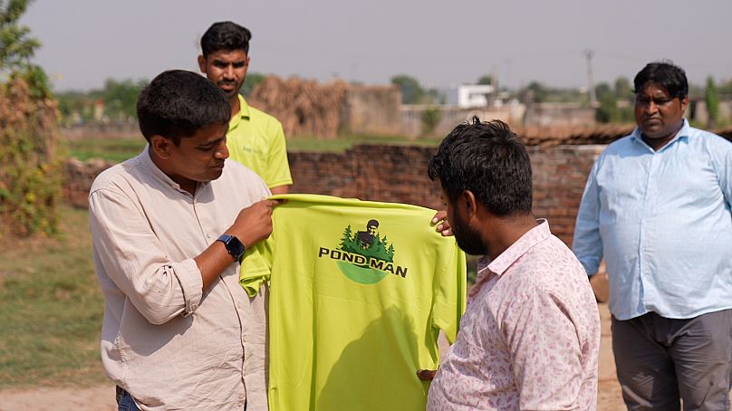 Ramveer appoints Pondmen across India to empower them to sustain the pristine state of the ponds in their own village