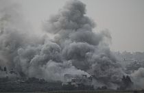 Дым над сектором Газа 