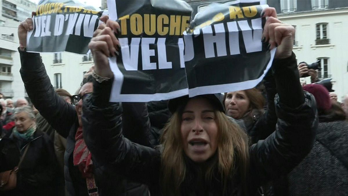 المظاهرة ضد معاداة السامية في باريس