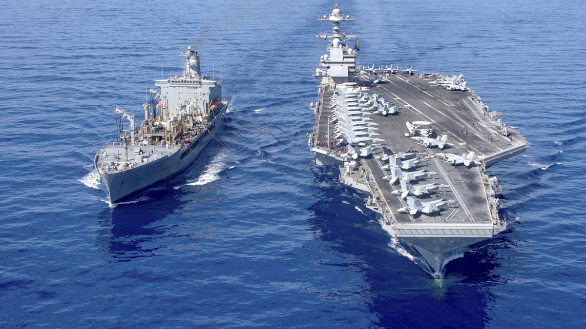 Αμερικανικά πολεμικά πλοία στην Ανατολική Μεσόγειο (φωτογραφία αρχείου)