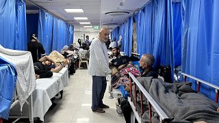Пациенты больницы "Аль-Шифа"