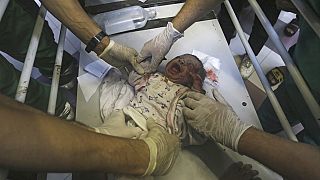 Baby im Al-Shifa-Krankenhaus am 23.10.2023
