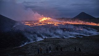 Actividad volcánica en Islandia